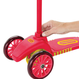 little tikes小泰克儿童玩具滑板车轮滑车户外三轮滑板车玩具-儿童三轮滑板车（红色）MGAC640094