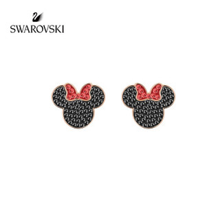 SWAROVSKI 施华洛世奇 Mickey&Minnie  米妮老鼠 童话王国 项链耳饰女套装 圣诞礼物 女友礼物