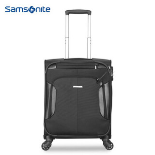 Samsonite 新秀丽 拉杆箱 万向轮行李箱大容量旅行箱登机箱 BP0*09007黑色20英寸