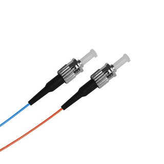 汤湖 TH-ST12 电信级光纤跳线 网络线12芯ST单模束状尾纤 光纤尾纤 ODF架/终端盒配线 1.5米