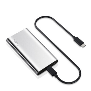 banq 512GB Type-c USB3.1 移动硬盘 固态（PSSD) X60系列 读速高达500MB/s 小巧便携 高速传输 防震防摔