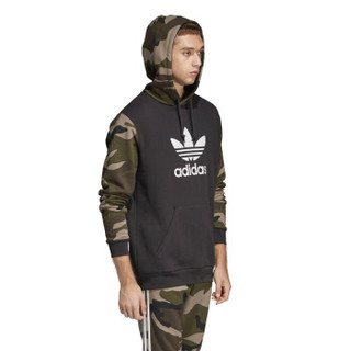 adidas 阿迪达斯 三叶草 男子 三叶草系列 CAMO OTH HOODY 运动   套头衫 DV2023 L码