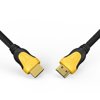 ON HDMI高清线1.4版数据线电脑电视显示器连接线 4K高清视频线 24K镀金插头4层屏蔽抗干扰