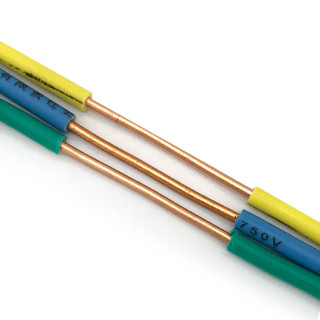 菊花 电线电缆ZR-BV1.5平方 阻燃单芯单股铜线 家装家用铜芯电线 100米 黄色零线