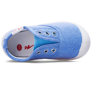 双星童鞋2019新款宝宝婴幼儿童鞋学步鞋机能鞋软底舒适透气春款 ET-8813 蓝色 155