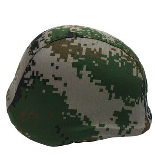 德艾特 （松紧带款）德式执勤头盔 战术防爆头盔 保安执勤头盔 荒漠迷彩款