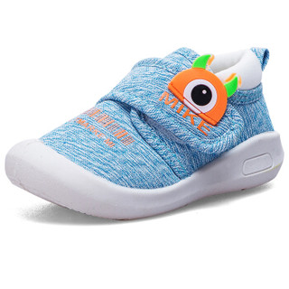 双星童鞋新款宝宝婴幼儿童鞋学步鞋机能鞋软底舒适透气春款 ET-8817 蓝色 150