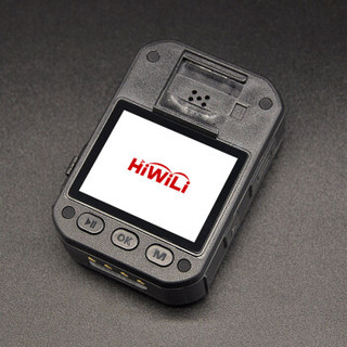 海唯联（HiWiLi）J7记录仪高清1296P红外夜视现场记录10小时录像3400万像素内置64G