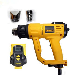 DEWALT 得伟 LCD数控调温热风枪 热风机 2000W 黄色 D26414  1台