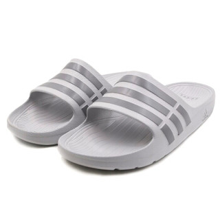 adidas 阿迪达斯 游泳系列 中性  DURAMO SLIDE 运动 拖鞋 B44298 灰色 44码 UK10码