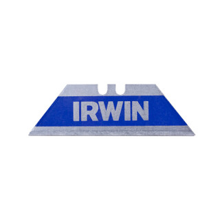 欧文（IRWIN）双金属梯形美工刀片 割刀片 墙纸壁纸刀片 裁纸刀 双金属梯形刀片(5片/包) 三包