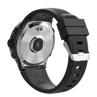 博之轮（BOZLUN）智能手表男士多功能户外运动登山计步心率信息提醒 W31黑色