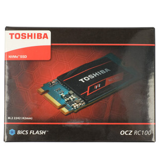 TOSHIBA 东芝 RC100固态硬盘 RC100 固态硬盘 240GB M.2接口 (NVMe协议） RC100 240G