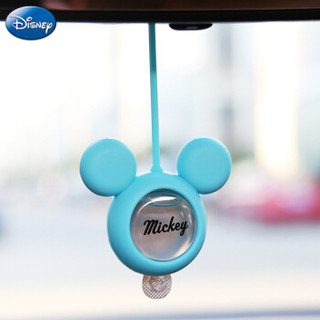 迪斯尼（Disney）汽车香水挂件 车载挂饰车内精油瓶硅胶吊饰除异味持久清香 米奇-蓝色海洋