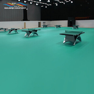 星加坊 羽毛球运动地胶室内乒乓球篮球场健身房防滑pvc塑胶地板地垫珊瑚6.0