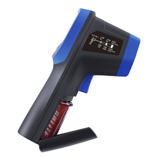 HCJYET 环形激光测温枪 手持红外线测温仪 双显读数工业高温高精度 电子温度计HT-8562