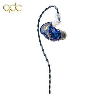 QDC 变色龙Anole V3三单元动铁单元专业级HiFi发烧入耳式音乐耳机 多种调音 V3+智能手机线控线材