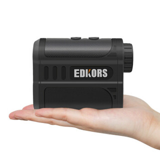 爱德克斯 EDKORS 激光测距仪望远镜 手持户外红外线电子测量仪 高尔夫电力打猎 1500米测距测速测高测角