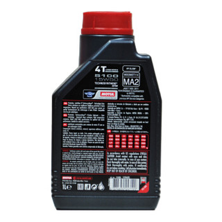 摩特（MOTUL）5100 4T 半合成摩托车机油 15W-50 SM级 1L