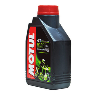 摩特（MOTUL）5100 4T 半合成摩托车机油 15W-50 SM级 1L