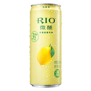 锐澳（RIO）洋酒 预调鸡尾酒 微醺樱花+白桃+柠檬  330ml*8罐（3种口味）