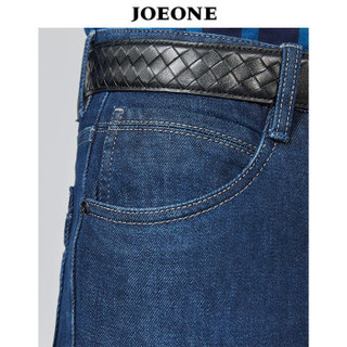 九牧王（JOEONE）牛仔裤 男士2019年春季新款商务长裤37.8码2.88尺96厘米JJ185027T