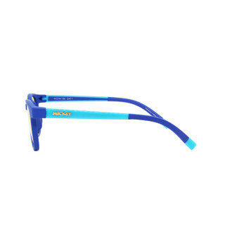 Disney 迪士尼 儿童防蓝光眼镜学生手机电脑护目镜女抗蓝光辐射平光镜5-12岁蓝色