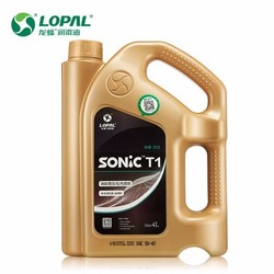 龙蟠 SONIC T1 5W-40 4L全合成机油