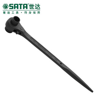 世达（SATA）双口尖尾棘轮扳手24x27MM   47321 钢制