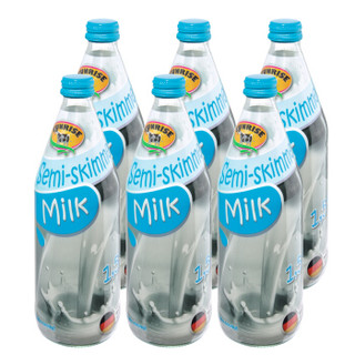 黎明·慕思兰德（SUNRISE·MUNSTERLAND）进口牛奶 德国低脂玻璃瓶装 500ml*6瓶装纯牛奶