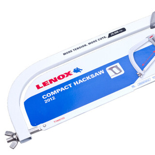 雷诺克斯（LENOX）进口2012手用钢锯架 12英寸手锯架  可90度专业钢锯架
