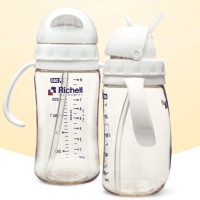 Richell 利其尔 儿童吸管杯 PPSU材质 260ml