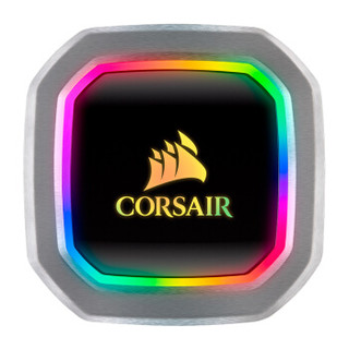 CORSAIR 美商海盗船 H100i RGB PLATINUM 一体式水冷散热器 240冷排 RGB