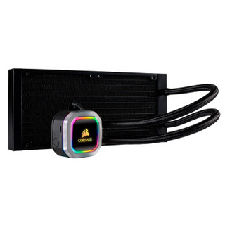 CORSAIR 美商海盗船 H100i RGB PLATINUM 一体式水冷散热器 240冷排 RGB