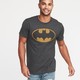Old Navy DC™正义者联盟系列 男士蝙蝠侠图案圆领T恤 *4件