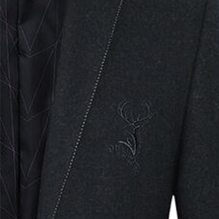 鳄鱼恤（CROCODILE）西服 2018秋冬新款男士商务休闲单西服礼服时尚小西服外套 Q6015-18630 绿色 3XL