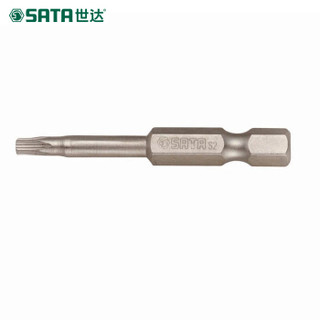 世达（SATA）59346 5件套6.3MM系列50MM长中孔花形旋具头TT27