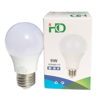 HAIDE/海德照 LED灯泡 LED 灯泡 9W 9W