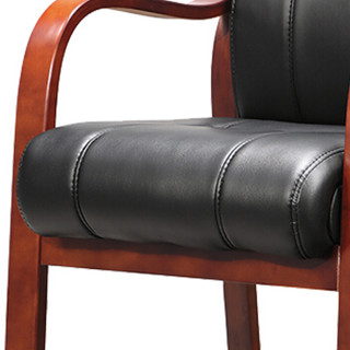 金海马/kinhom 电脑椅 办公椅 西皮会议椅 人体工学椅子 黑色 7627-JN-C-812