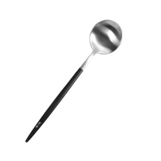张小泉 银享系列西餐餐具 不锈钢餐勺 汤勺C41370100