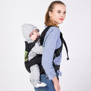 英国Babyjoey 婴儿背带 抱袋 多功能双肩腰凳抱带新生儿童四季款透气款 锦绣前程