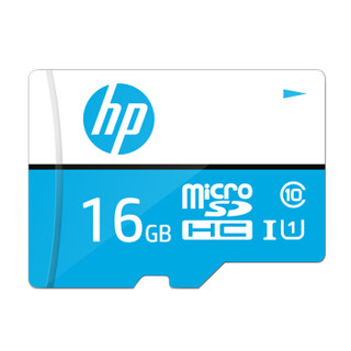 惠普（HP）16G TF（MicroSD）存储卡U1 C10 高速移动版 读速可达100MB/S 兼容性强