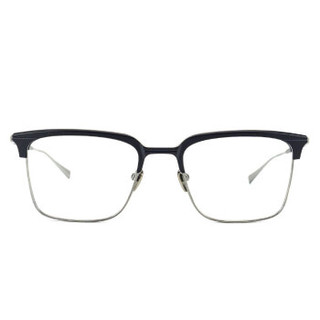 MASUNAGA增永眼镜男女复古全框眼镜架配镜近视光学镜架WALDORF #35 蓝框银架