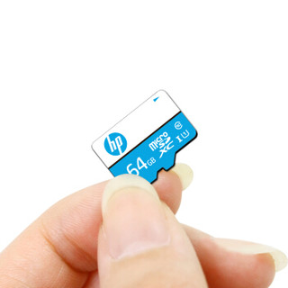 HP 惠普 TF（MicroSD）存储卡U1 C10 高速移动版  64G