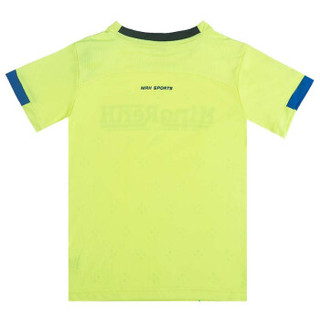 双星新品足球服训练服套装儿童小学初中运动保护比赛用服春夏季 8S65 荧光绿 150