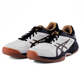 ASICS 亚瑟士 s2019春夏羽毛球鞋男女款GEL-COURT HUNTER  1071A020-112 白色/黑色 41.5