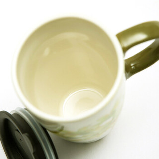 爱屋格林 3LTM5123N 陶瓷杯 500ml 米黄