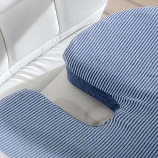乐扣乐扣（LOCK&LOCK）办公室坐垫 痔疮术后坐垫 孕妇产后坐垫 中空透气座垫 蓝色
