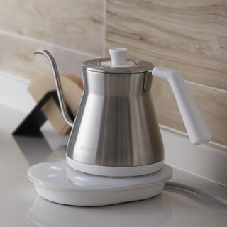 Barsetto 电热手冲咖啡壶 不锈钢细嘴长嘴壶 家用办公室BAK099T