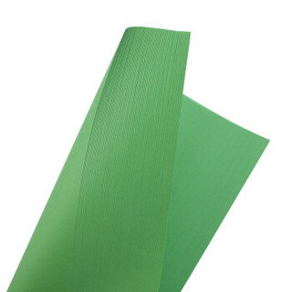 优必利 A4彩色复印纸打印纸 DIY手工折纸 80g彩纸约100张/包 7052深绿色